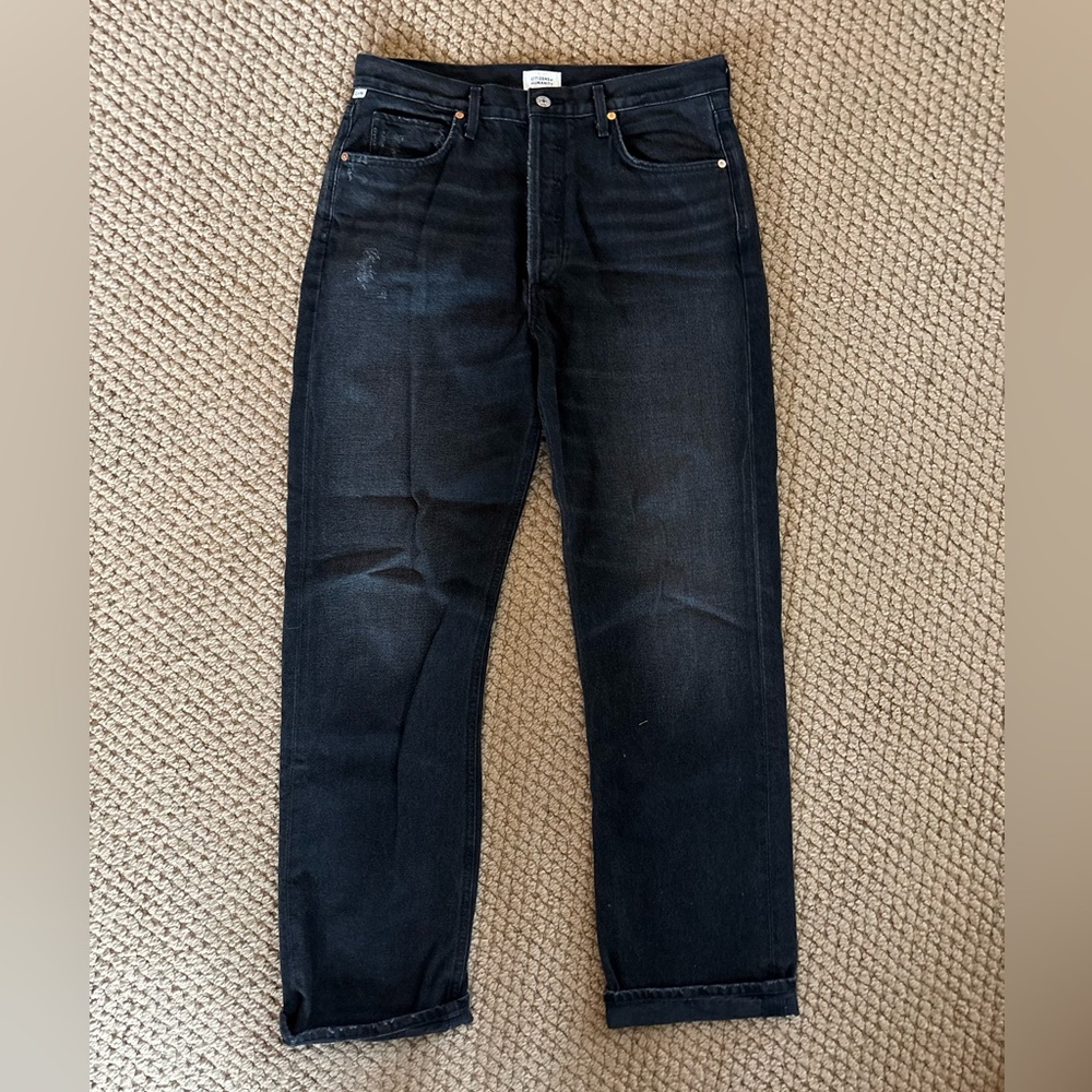 Citizens for Humanity Eva jeans. High rise, baggy wide leg.